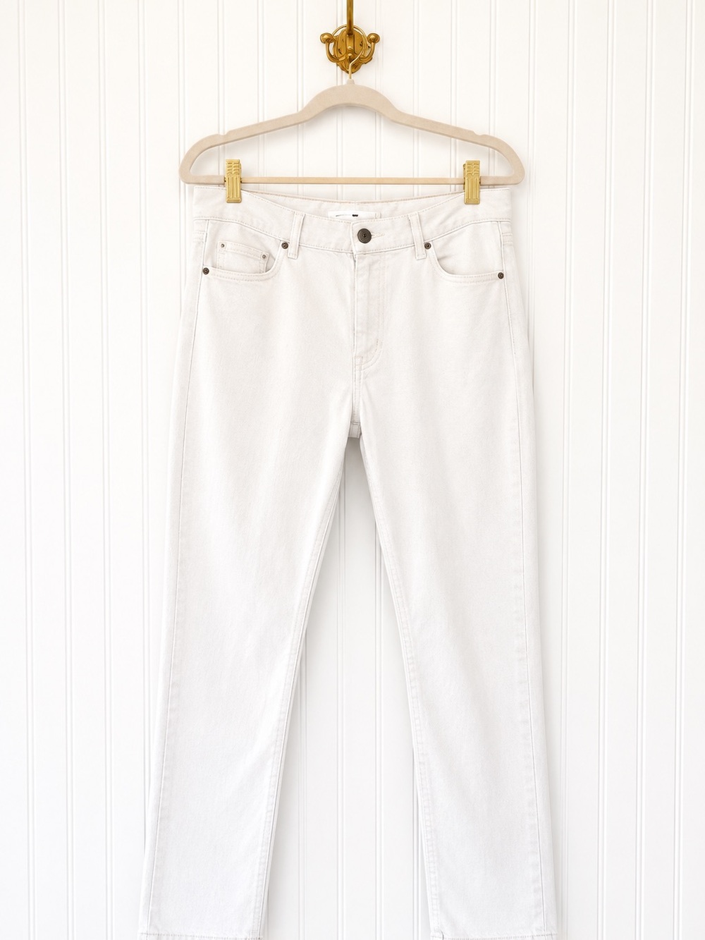 Levi’s 712 Slim White Stretch Jeans Women’s Size 32